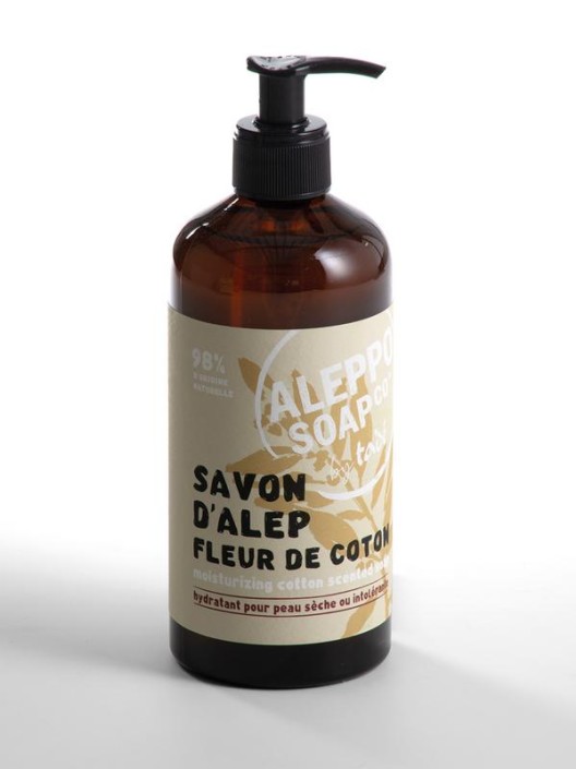 Aleppo Soap Co Savon d'Alep liquid fleur de coton (500 Milliliter)