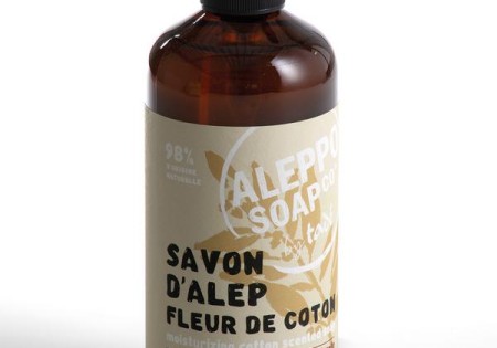 Aleppo Soap Co Savon d'Alep liquid fleur de coton (500 Milliliter)