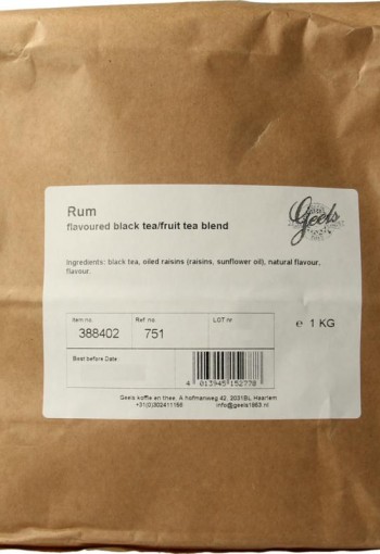 Geels Rum thee (1 Kilogram)