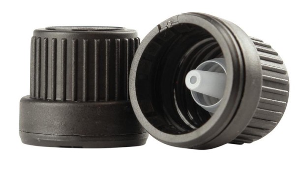 Helios Holland Druppelaar met garantiesluiting zwart (10 Stuks)