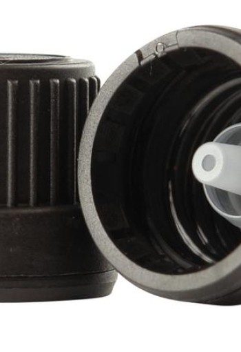 Helios Holland Druppelaar met garantiesluiting zwart (10 Stuks)