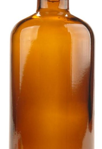 Helios Holland Flesje glas 100ml amber (24 Stuks)