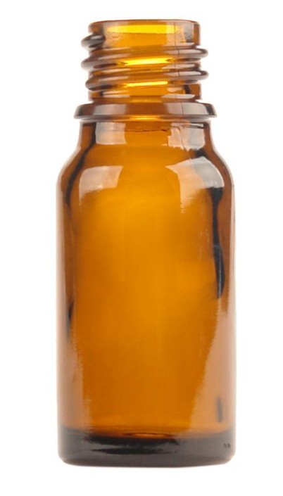Helios Holland Flesje glas 10ml amber (10 Stuks)