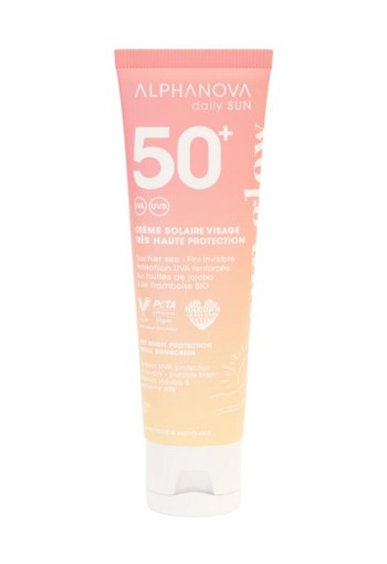 Alphanova Sun Face sun milk sun glow bio SPF50+ (50 Milliliter)