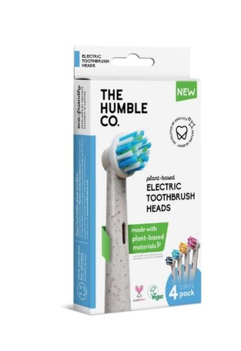 The Humble Co Opzetborstels plantbased (4 Stuks)