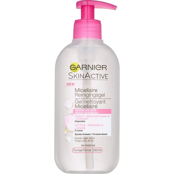 Garnier Skin Active Gevoelige huid Micellaire Reinigingsgel 200 ml