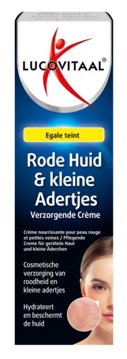 Lucovitaal Rode huid en kleine adertjes creme (30 Milliliter)
