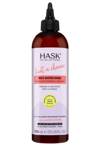Hask Knot a chance rice water rinse (355 Milliliter)