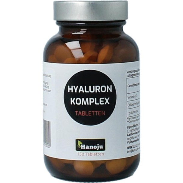 Hanoju Hyaluron - collageen + vitamine C complex (150 Tabletten)