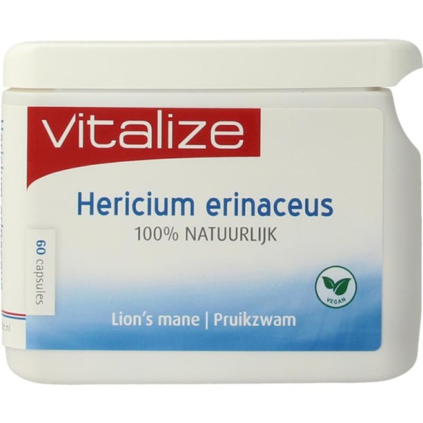 Vitalize Hericium erinaceus 100% natuurlijk (60 Capsules)