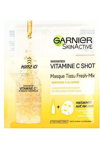 Garnier Skin Active Vitamine C Shot Tissue Gezichtsmasker