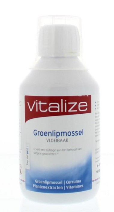 Vitalize Groenlipmossel vloeibaar (250 Milliliter)