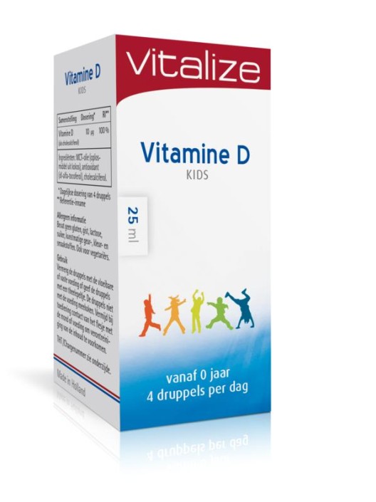 Vitalize Vitamine D kids (25 Milliliter)