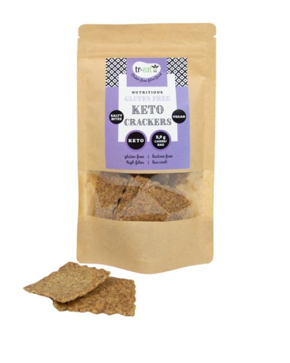 Treat Crackers keto glutenvrij (60 Gram)