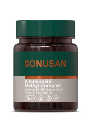 Bonusan Vitamine B6 methyl complex (60 Vegetarische capsules)