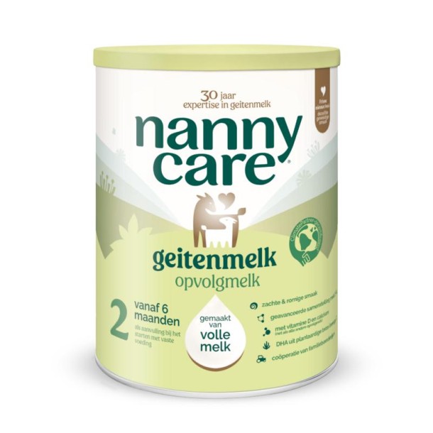 Nannycare Opvolg geitenmelk 2 (800 Gram)