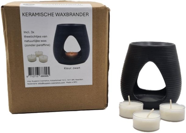 Soylites Brander voor smeltblaadjes incl. 3 theelichtjes (1 Stuks)