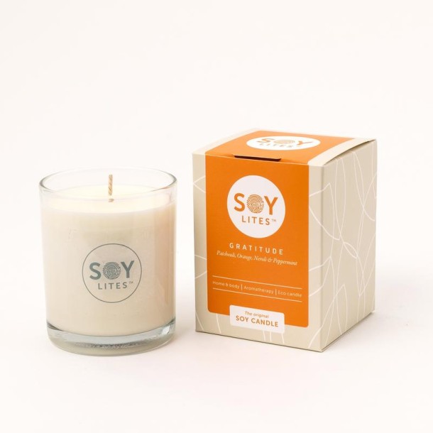 Soylites Soja geurkaars gratitude (70 Milliliter)