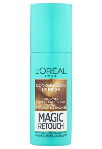 L'Oréal Paris Magic Retouch Uitgroei Camouflage Spray 4 Donkerblond 75 ml 