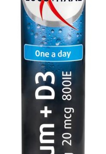 Lucovitaal Calcium + D3 citroen (20 Bruistabletten)