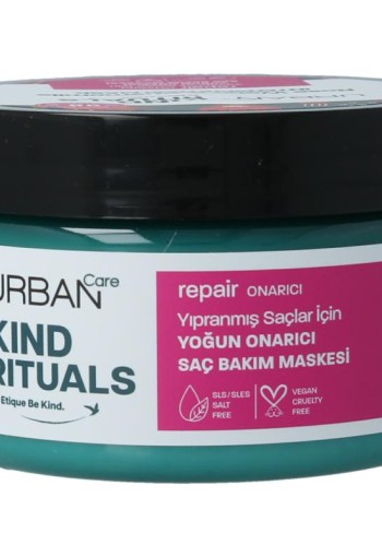 Urban Care Kind rituals rose water chamomile hair mask (230 Milliliter)