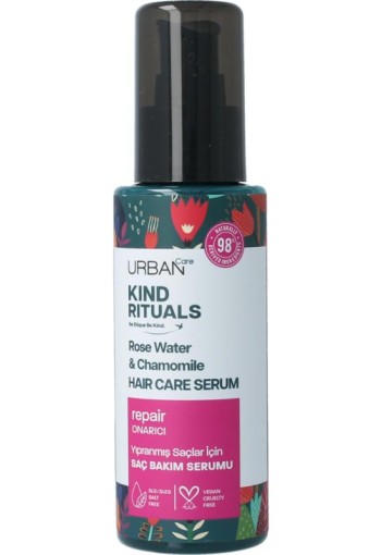 Urban Care Kind rituals rose water chamomile hair serum (100 Milliliter)