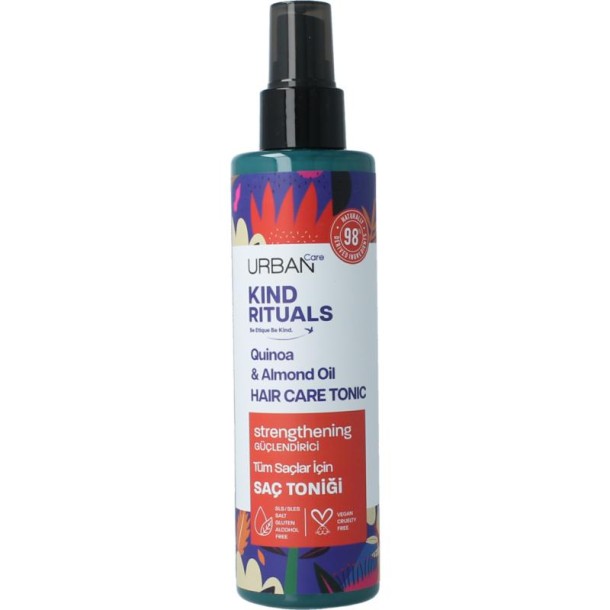 Urban Care Kind rituals quinoa & almond haircare tonic (200 Milliliter)