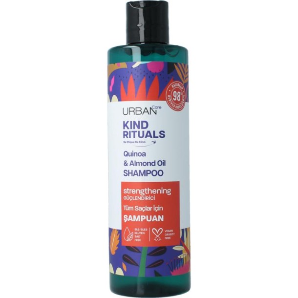 Urban Care Kind rituals quinoa & almond shampoo (400 Milliliter)