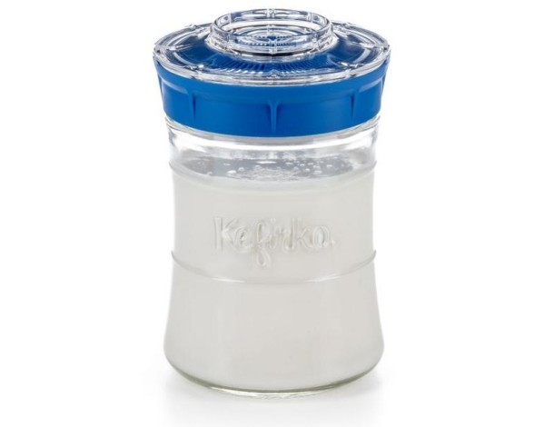 Kefirko Melk-water kefir maker 900ml blauw (1 Stuks)