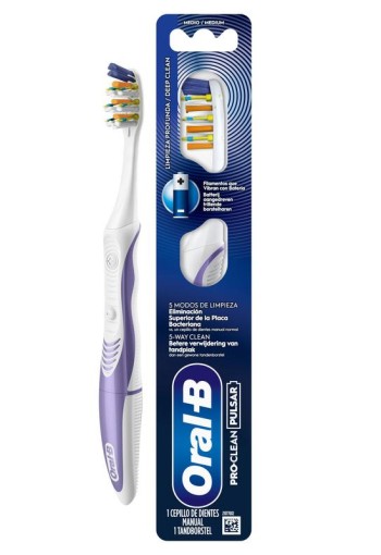 Oral B MTB Pulsar clean 1CT (1 Stuks)