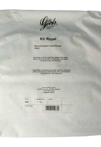 Geels Kir royal witte thee (1 Kilogram)