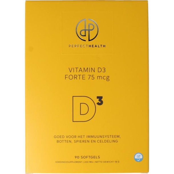 Perfect Health Vitamine D3 forte 75mcg (90 Softgels)