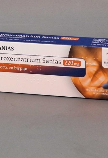 Sanias Naproxennatrium 220mg (10 Tabletten)