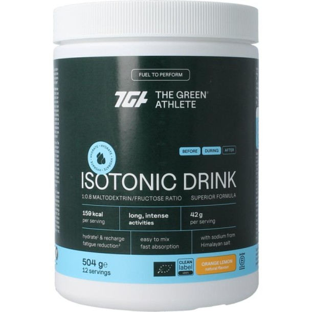 Green Athlete Isotonic drink bio (504 Gram)