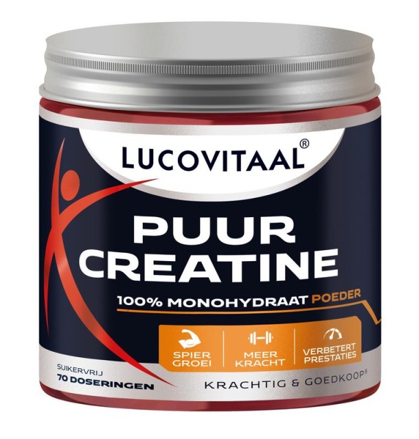 Lucovitaal Creatine poeder puur (210 Gram)