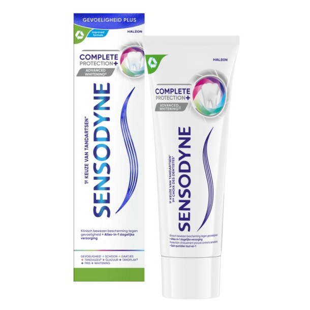 Sensodyne Tandpasta complete protection whitening (75 Milliliter)