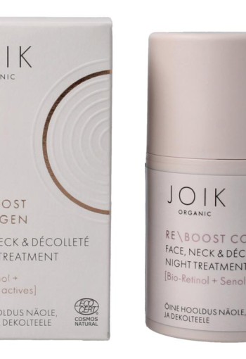 Joik Re-boost collagen face & neck night treatment (50 Milliliter)