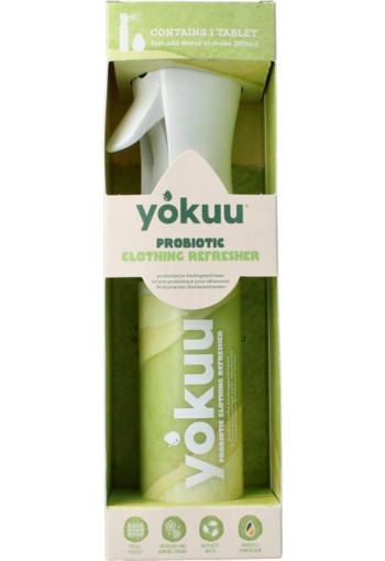 Yokuu Probiotische kledingopfrisser startkit parel+spray (1 Stuks)
