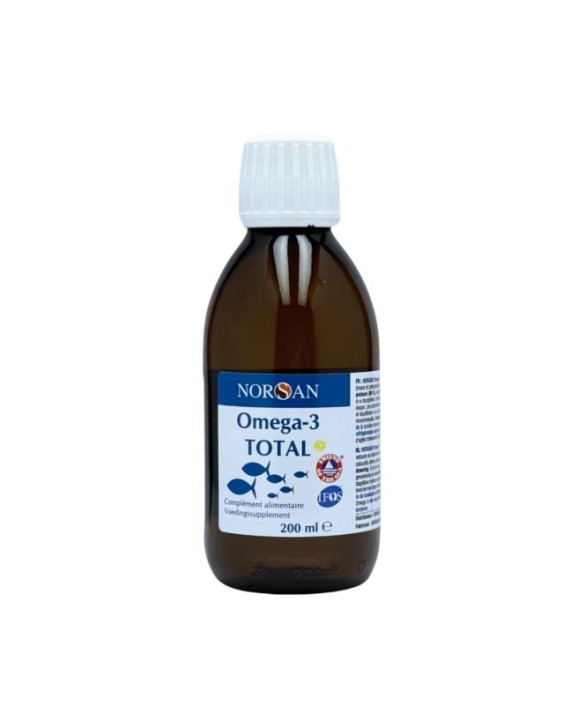 Norsan Omega-3 total visolie citroen (200 Milliliter)