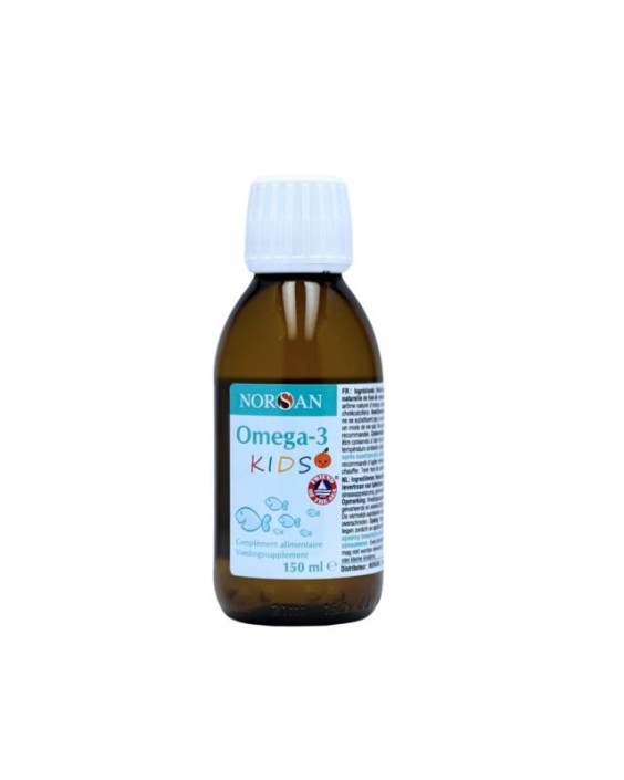 Norsan Omega-3 kids visolie (150 Milliliter)