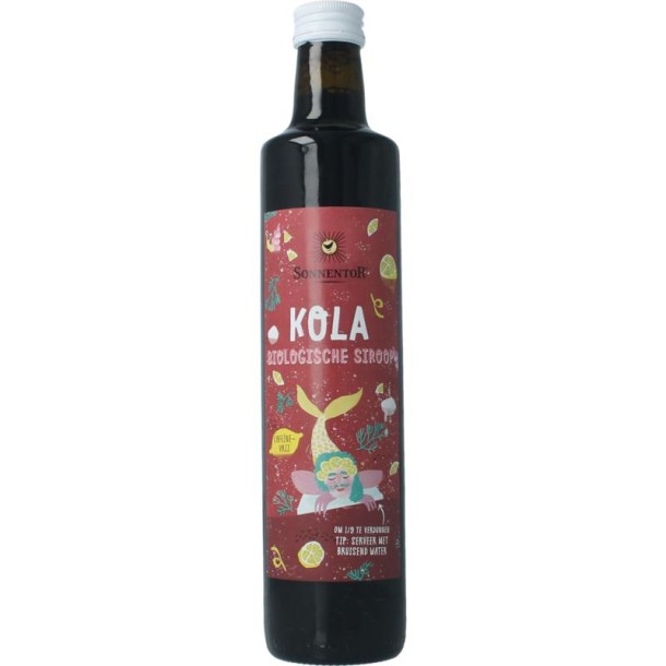 Sonnentor Kola cafeinevrij siroop alcoholvrij bio (500 Milliliter)