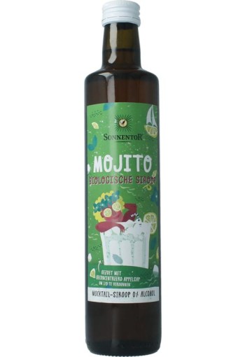 Sonnentor Mojito mocktail siroop alcoholvrij bio (500 Milliliter)