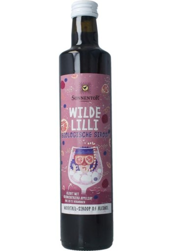 Sonnentor Wilde lilli mocktail siroop alcoholvrij bio (500 Milliliter)