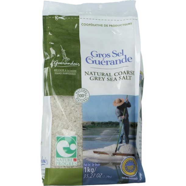 Le Guerandais Keltisch zeezout grof (1 Kilogram)