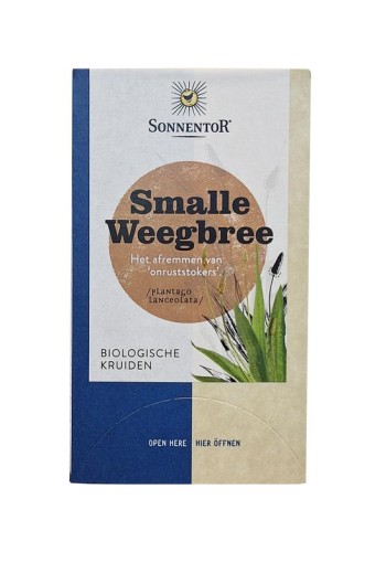 Sonnentor Smalle weegbree thee bio (18 Zakjes)
