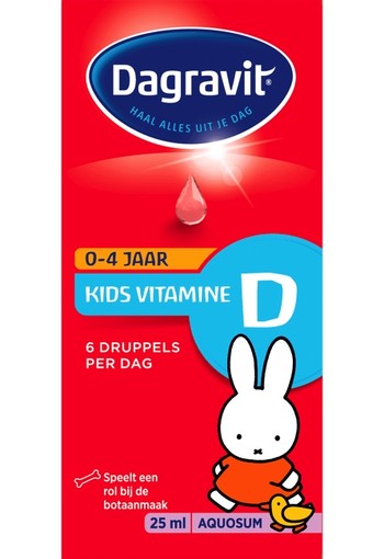 Dagravit Vitamine D Druppels Aquosum Kids 25ml