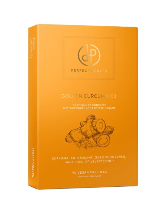 Perfect Health Golden curcuma C3 (90 Capsules)