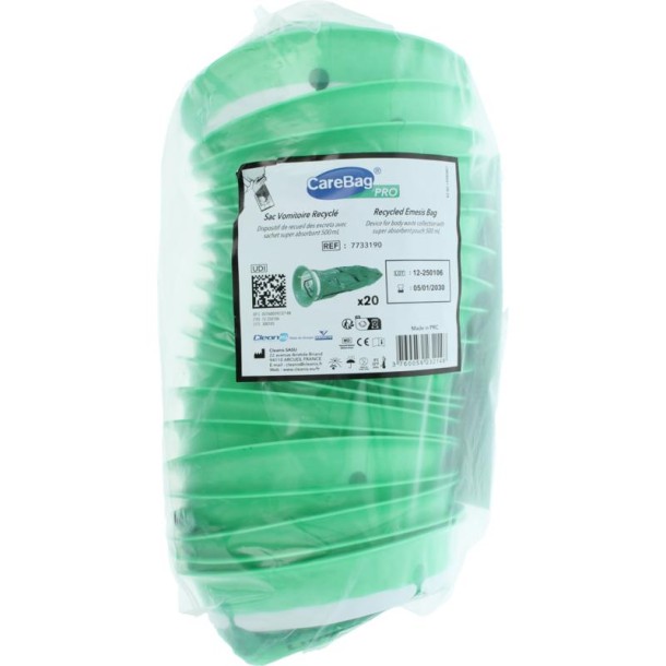 Carebag Braakzak pro (20 Stuks)