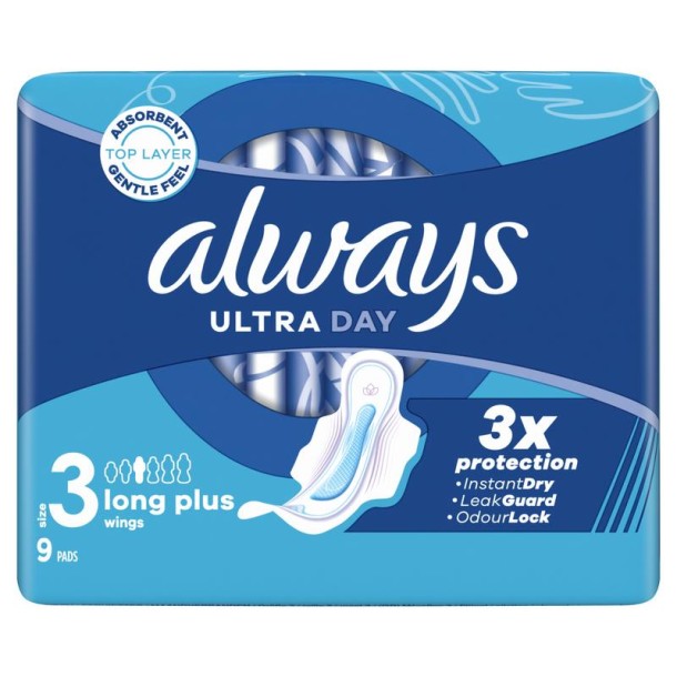 Always Maandverband ultra day & night (9 Stuks)