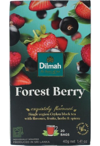 Dilmah Forest berry fun tea (20 Zakjes)